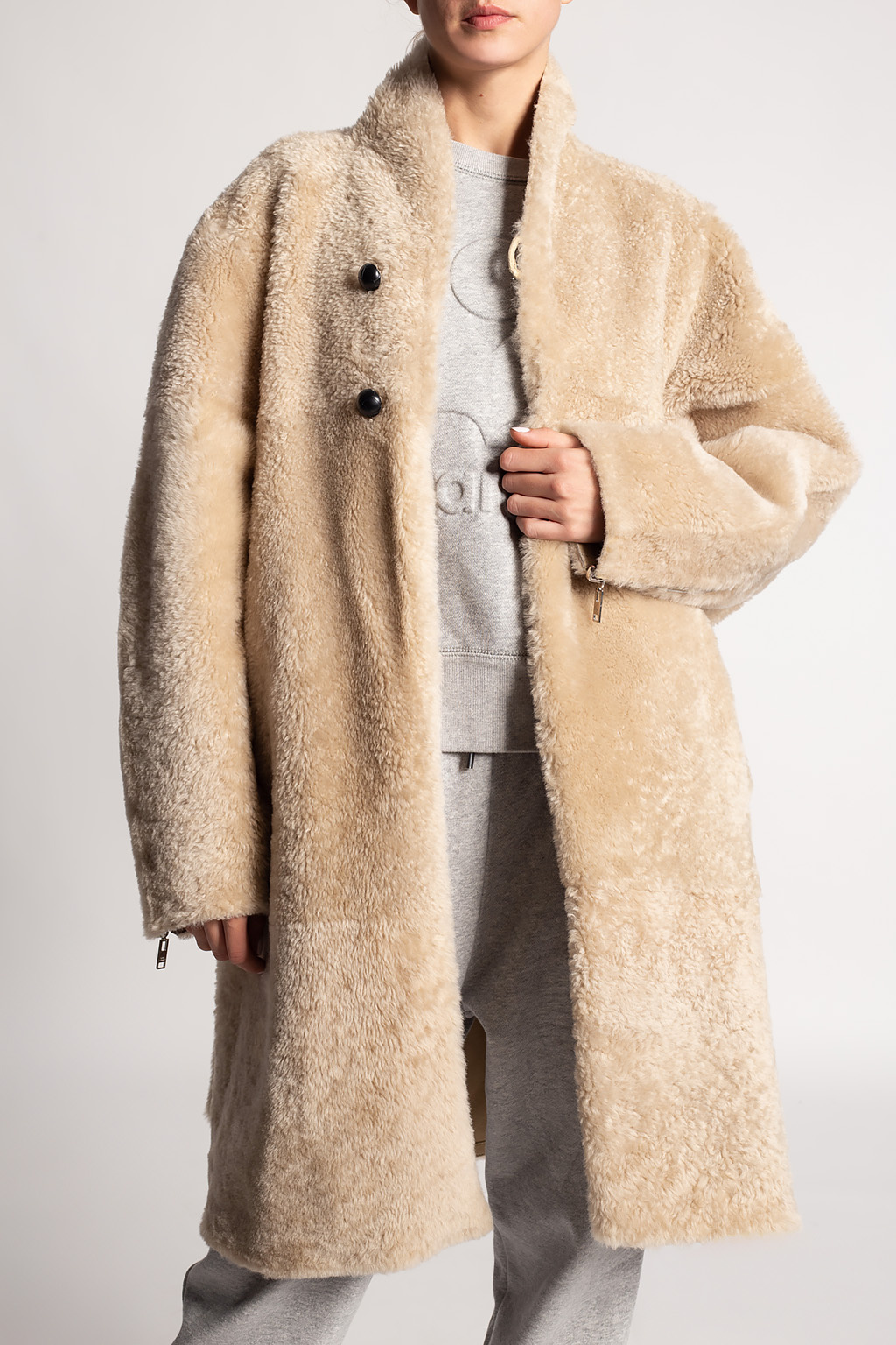 Isabel Marant Reversible shearling coat | Women's Clothing | Vitkac